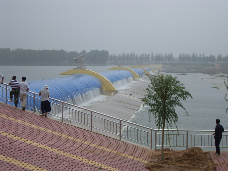 臨沂市郯城縣老沭河龍門橡膠壩工 ...